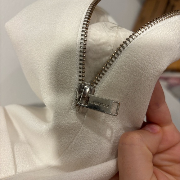 Aritzia Babaton White/Cream Women's Blazer - Picture 13 of 15